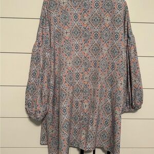 Bohemian Print Women's Top - Multicolor